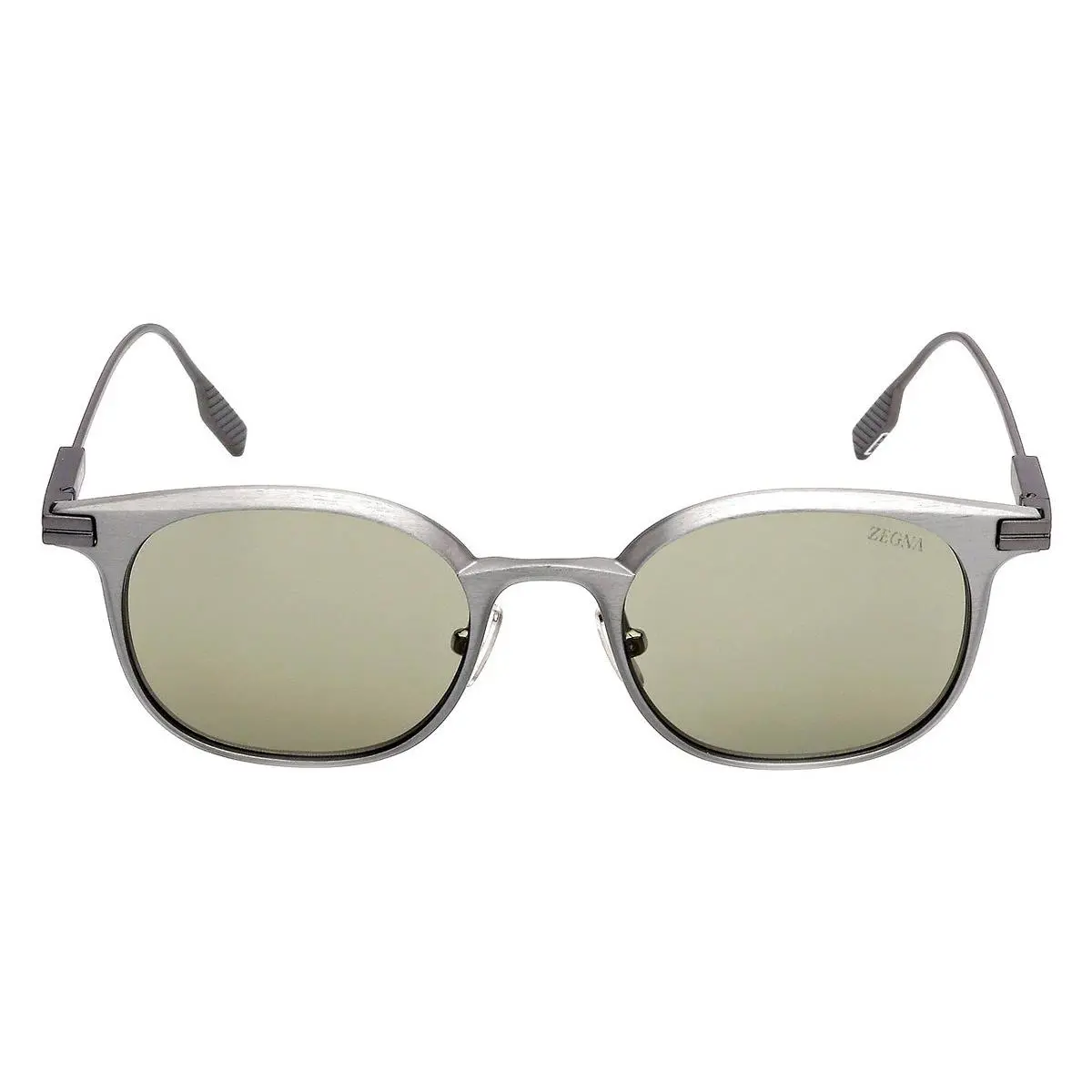 EZ0260 Sunglasses Male Matte Light Ruthenium 50mm by Ermenegildo Zegna