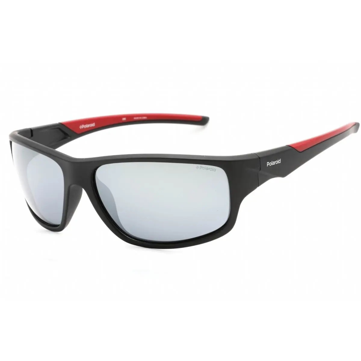 Polaroid Core Pld 7010/S-0OIT 00 Sunglasses 64mm - Frame: Black Redgd, Lens: (EX gray