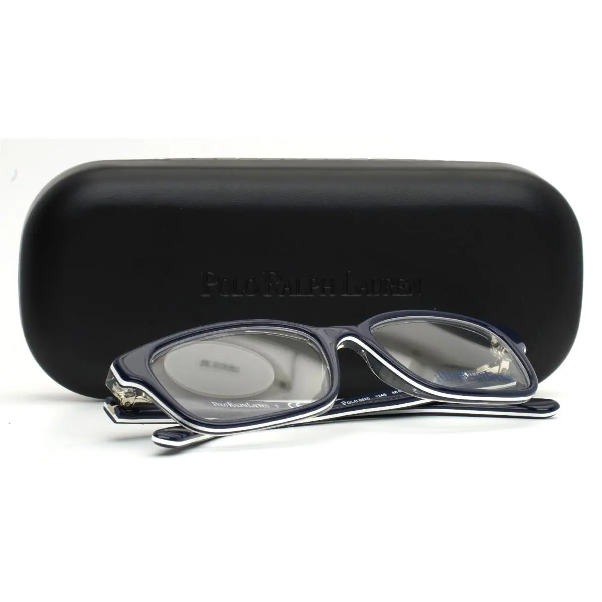 Polo Ralph Lauren 8520 1246 Navy Unisex Kids Rectangle Eyeglasses 46-15-125 B:32