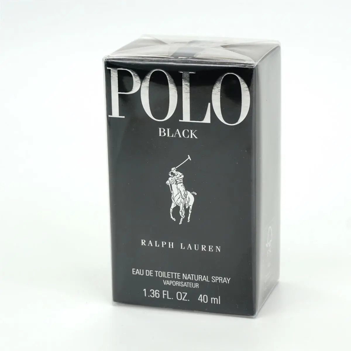 Polo Ralph Lauren Black Eau De Toilette Spray 1.36 Fl Oz. Full