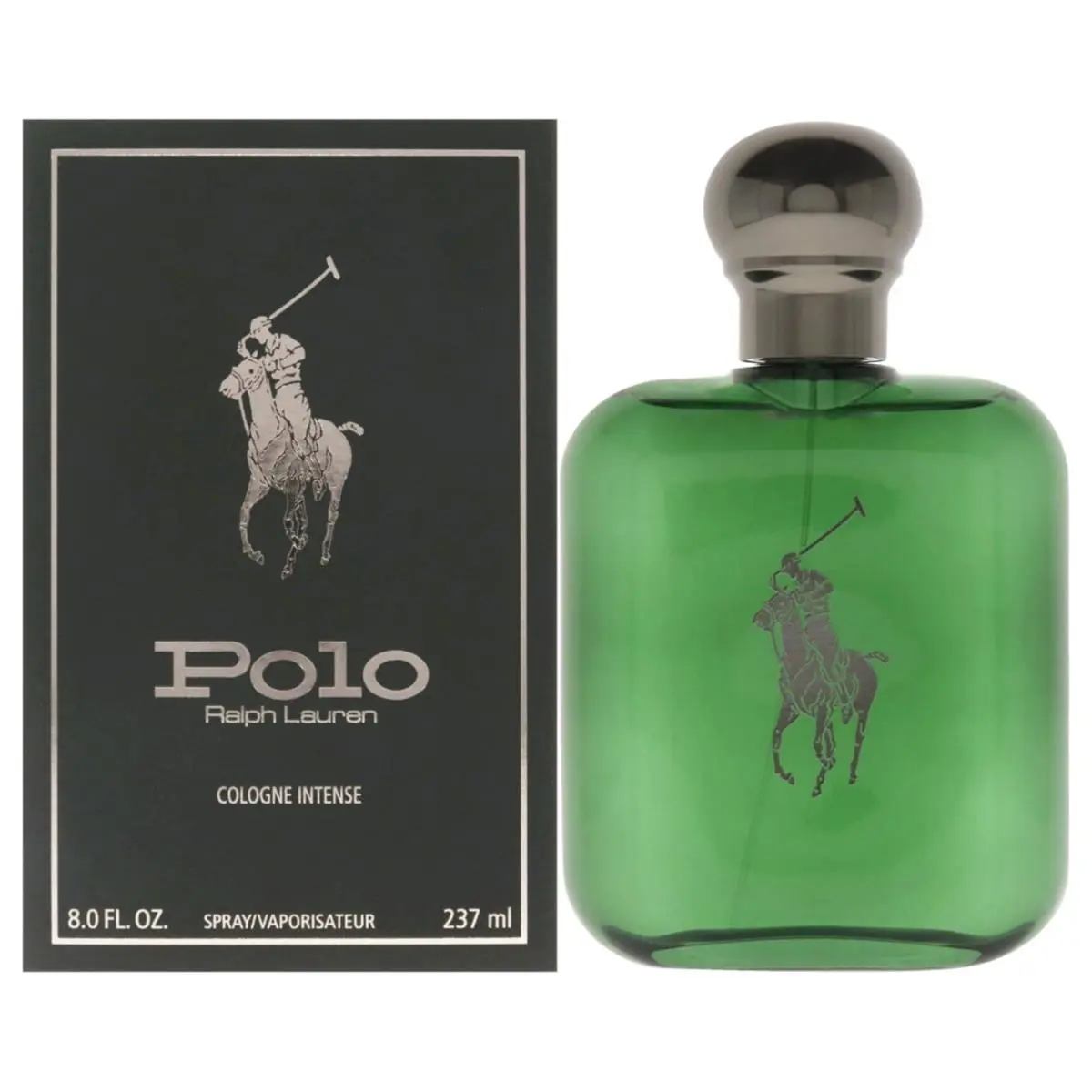 Ralph Lauren Polo Green Intense Spray Cologne For Men 8 oz