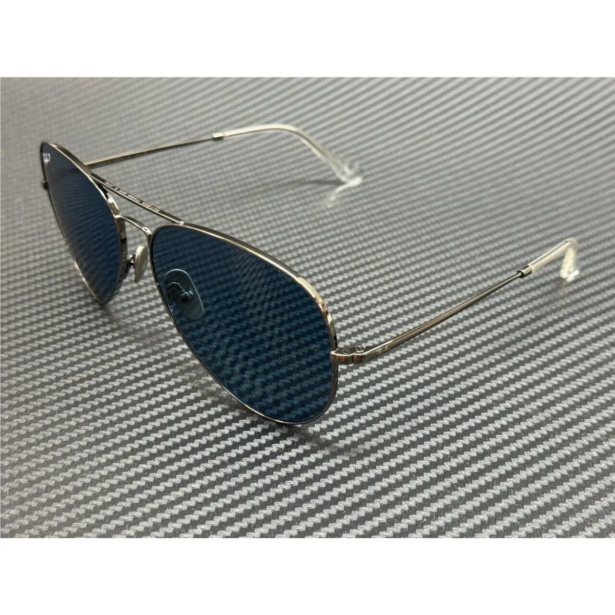 Ray Ban RB8089 165 S2 Gunmetal Blue Titanium Unisex 58 mm Sunglasses