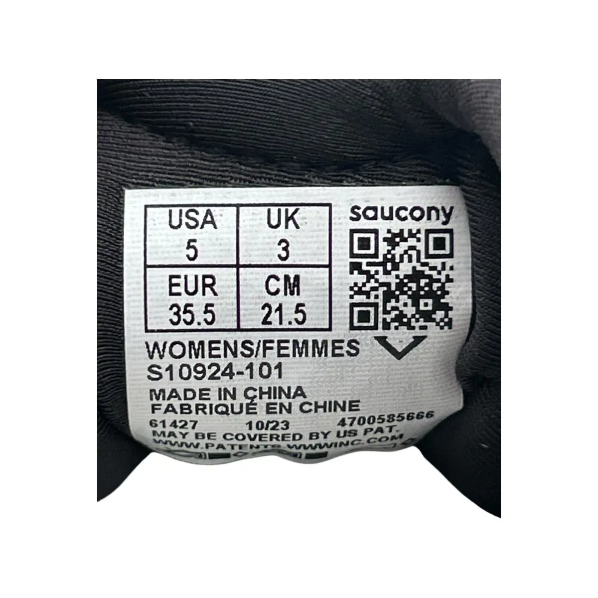 Saucony shoes - Saucony Ride 17 - Ride - S10924-101 - Black 5