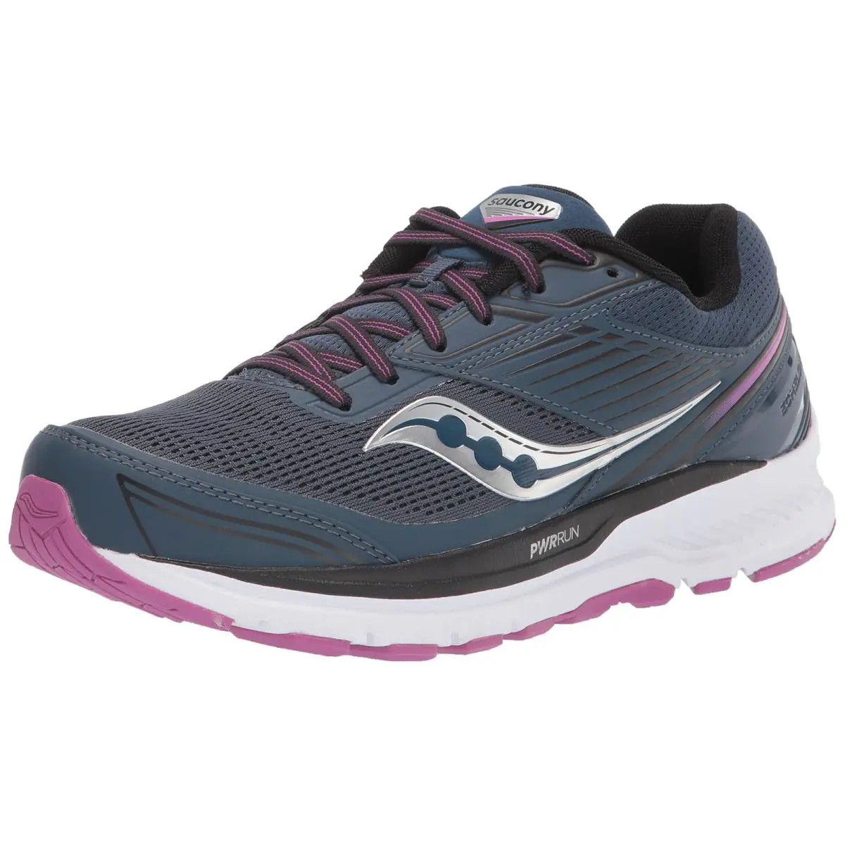 Saucony Women`s Echelon 8 Running Shoe Space/razzle 5 Wide