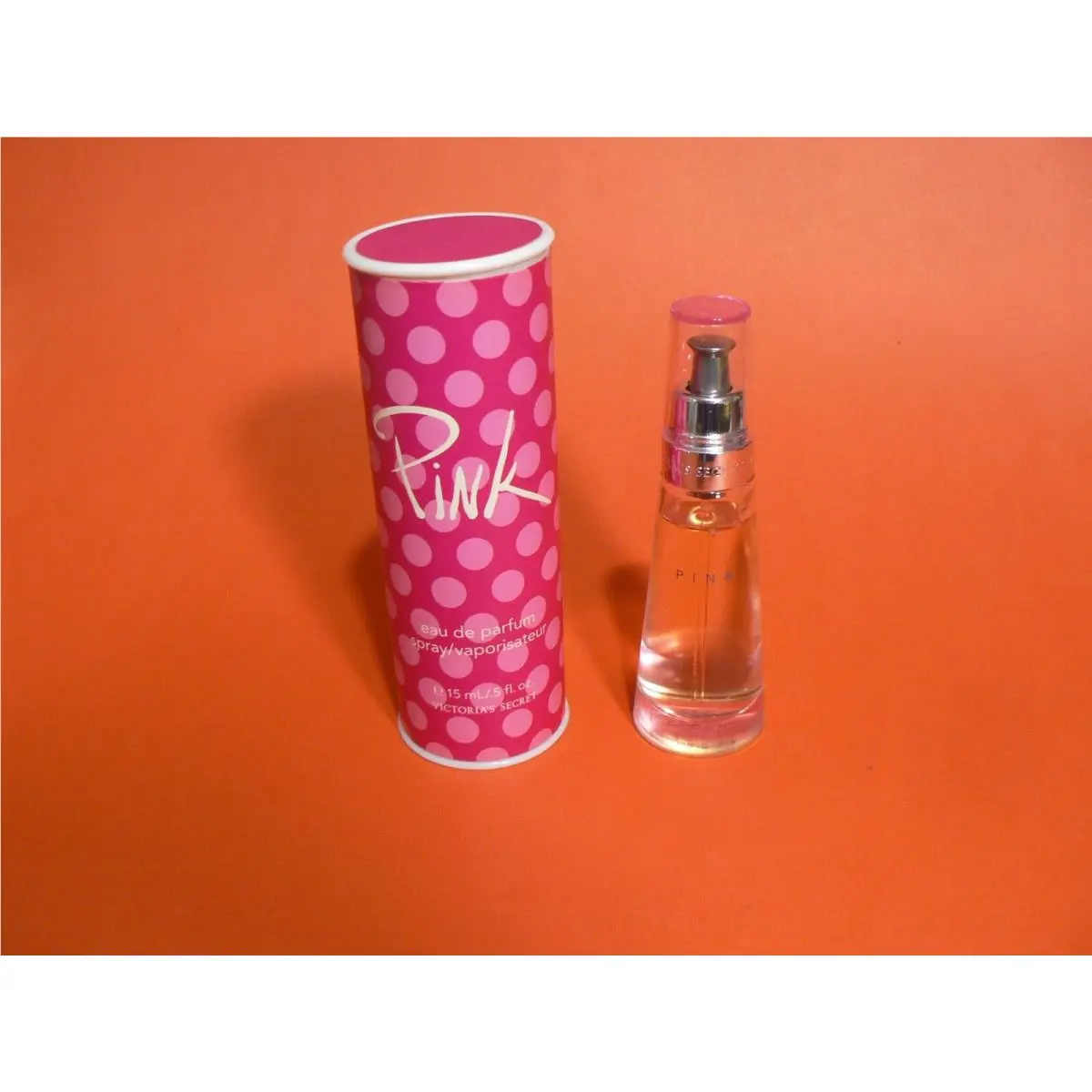 Vintage Victoria`s Secret Pink 0.5oz 15ml Eau DE Parfum Spray by Victoria's Secret