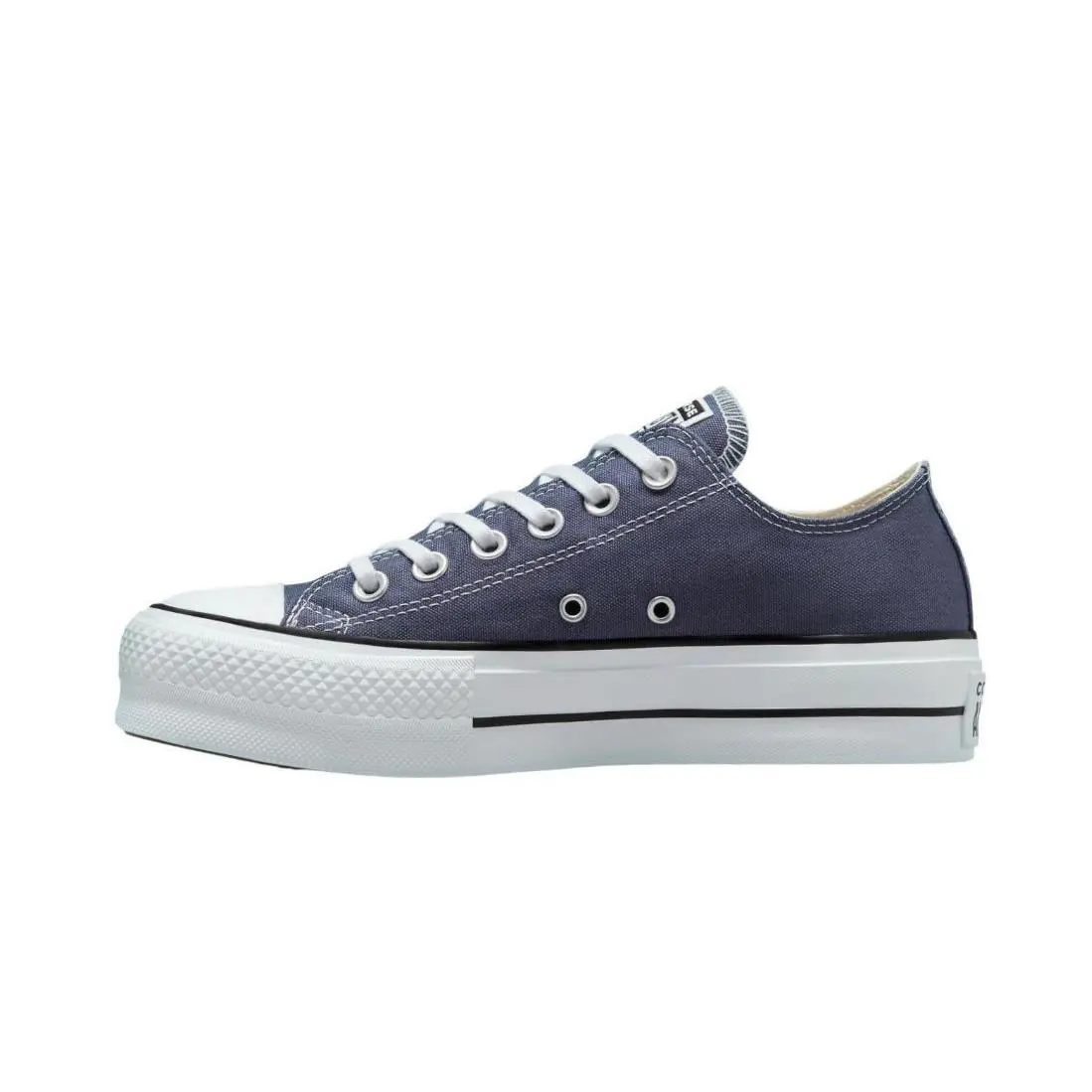 Converse shoes - Converse Chuck Taylor Lift Ox Low - 571405C - Blue Gray, Manufacturer: Steel/White/Black 1