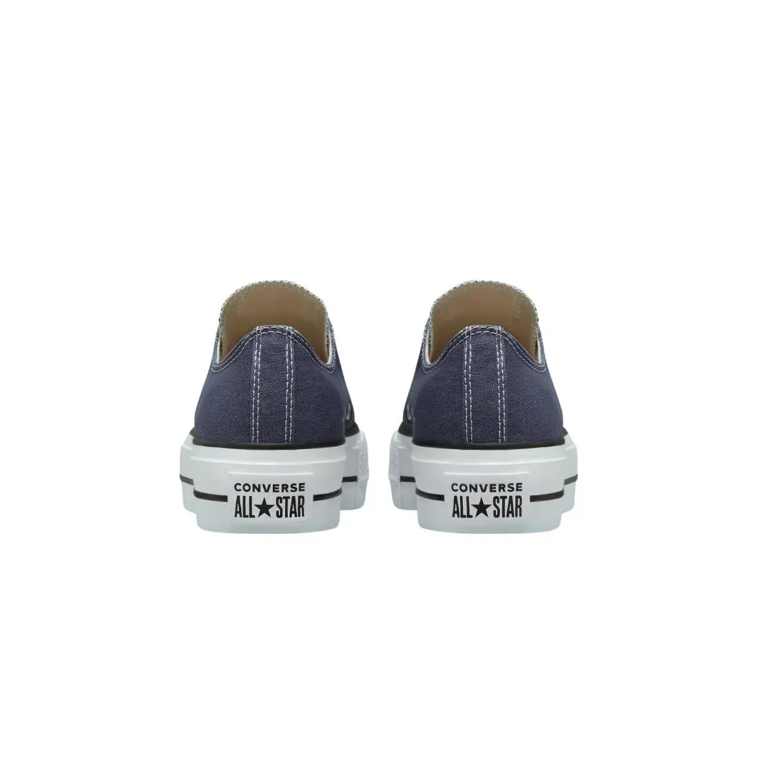 Converse shoes - Converse Chuck Taylor Lift Ox Low - 571405C - Blue Gray, Manufacturer: Steel/White/Black 2