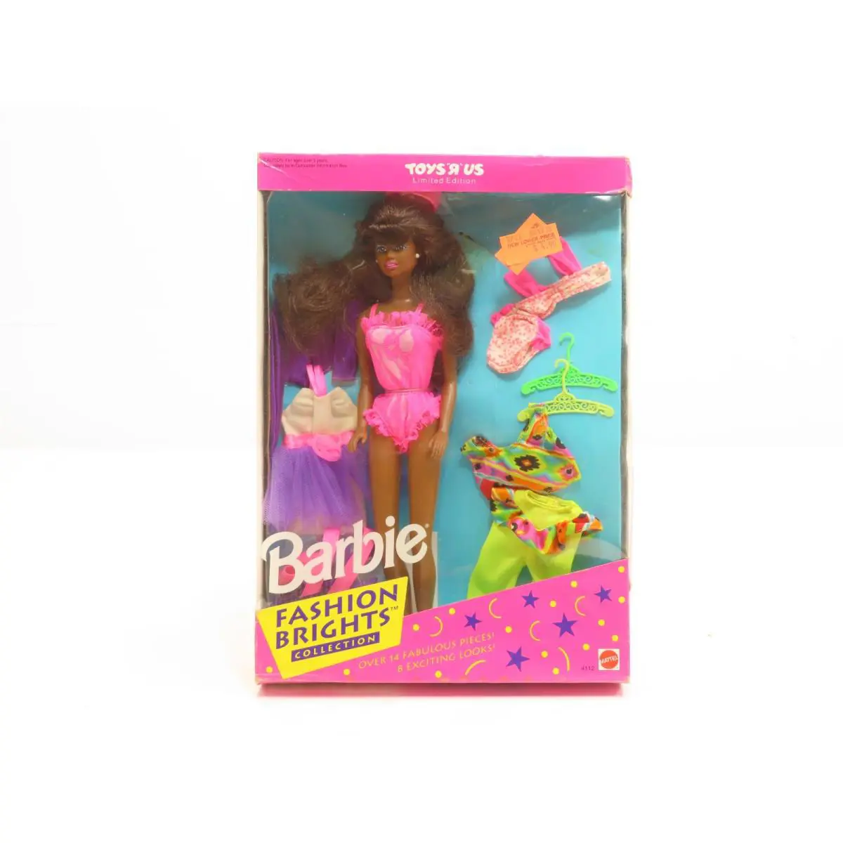 Mattel 4112 Barbie Fashion Brights Collections