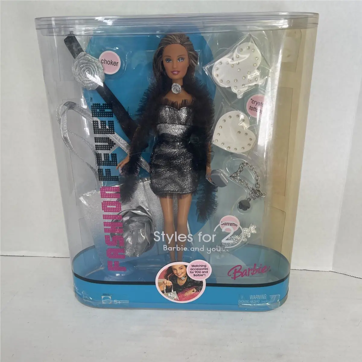 Nrfb 2005 Fashion Fever Styles For 2 Barbie and You Mattel H0915 Nrfb