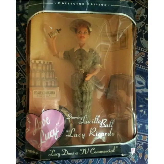 I Love Lucy Lucy Does a Commercial 1997 Barbie Doll