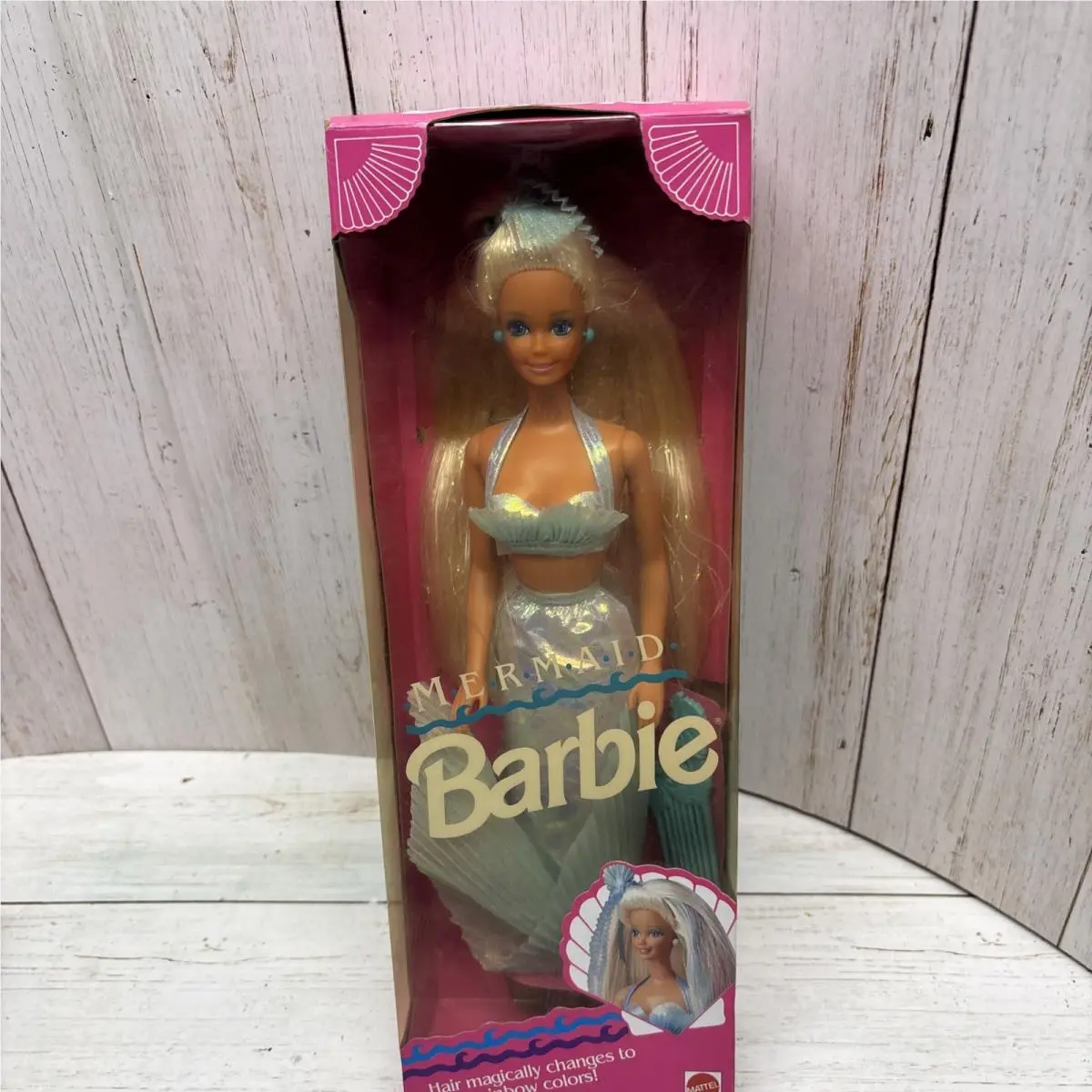Mattel Barbie 1991 Mermaid Doll - Hair Changes Colors 1434