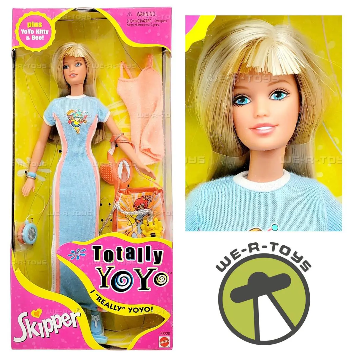 Barbie Totally Yo Yo Skipper Doll 1998 Mattel 22228 I Really Yo-yo