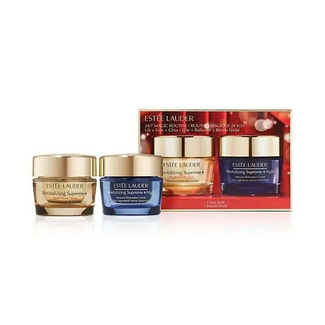 Estee Lauder Revitalizing Supreme+ Youth Power Night Duo Gift Set Full Size by Estée Lauder