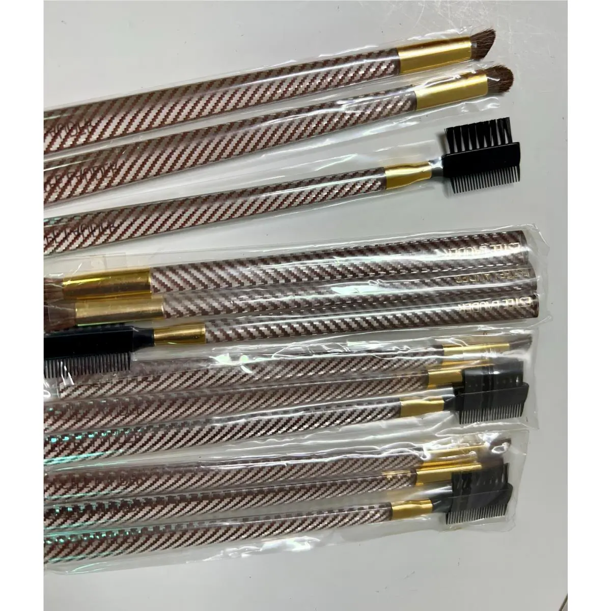 8 Set x Estee Lauder 3-Piece Brush Set Eyeshadow Brush Angled Brush Brow