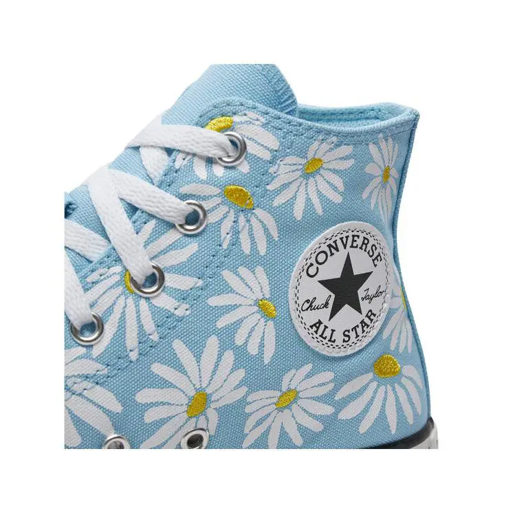 Converse shoes - Converse All Star Hi - All Star - White Floral Blue - A06337C 2