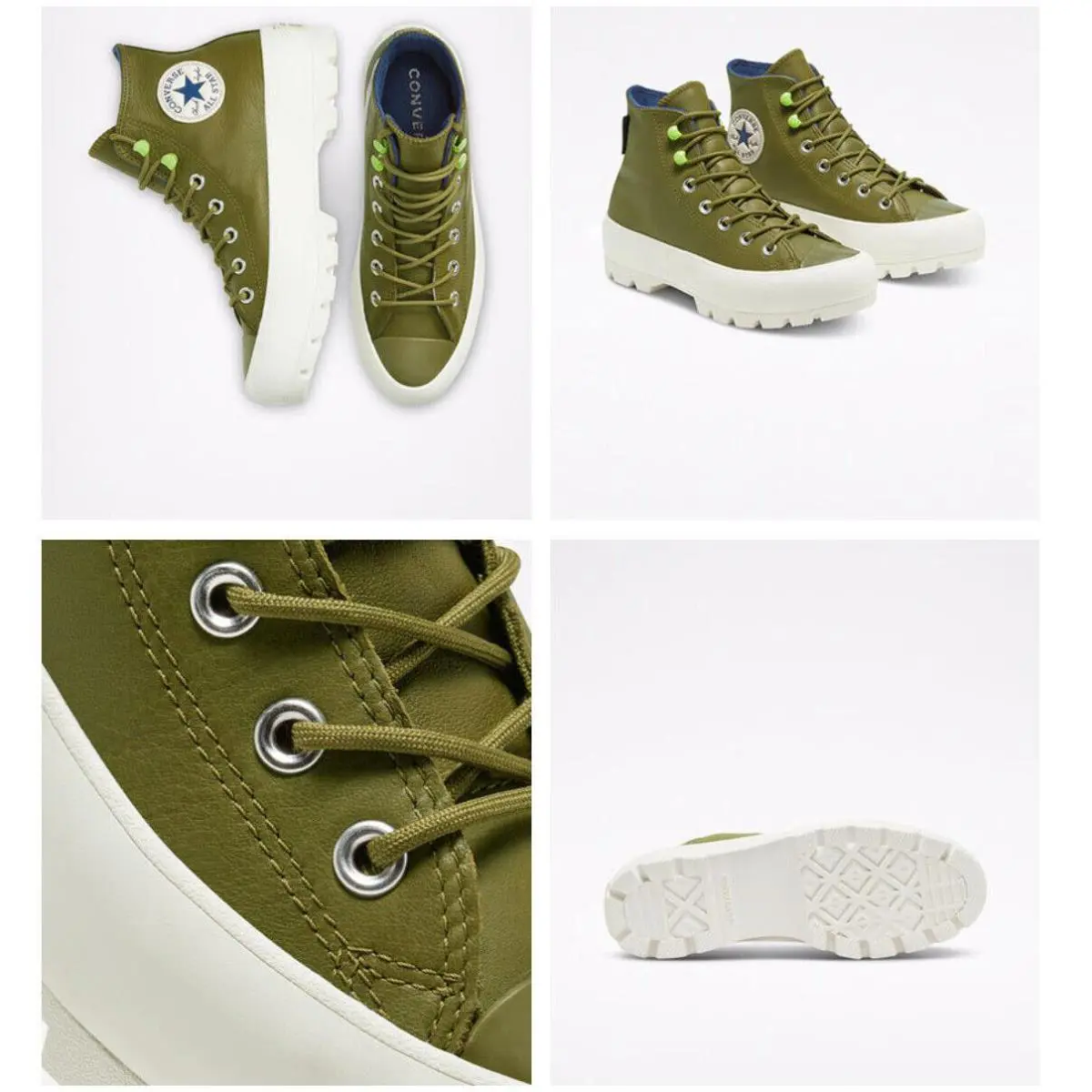 Converse shoes - Green 1
