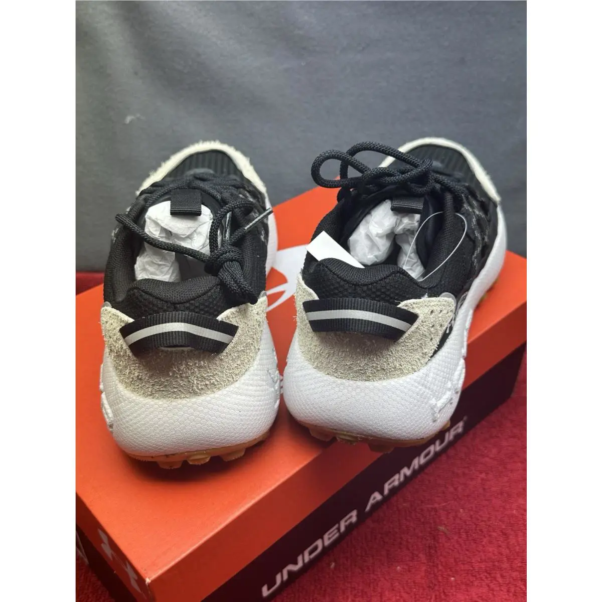 Under Armour shoes - Under Armour Fat Tire - Fat Tire - 30227212-001 - Black/Cream 1
