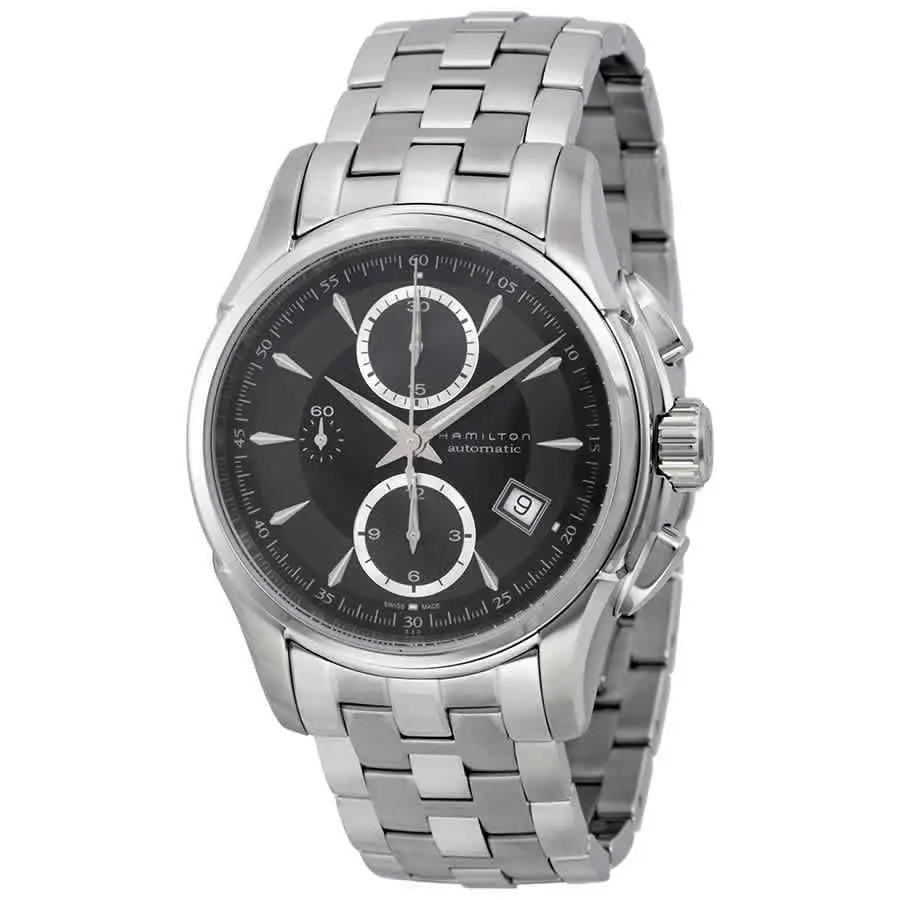 Hamilton Jazzmaster Automatic Chronograph Black Dial Men`s Watch H32616133