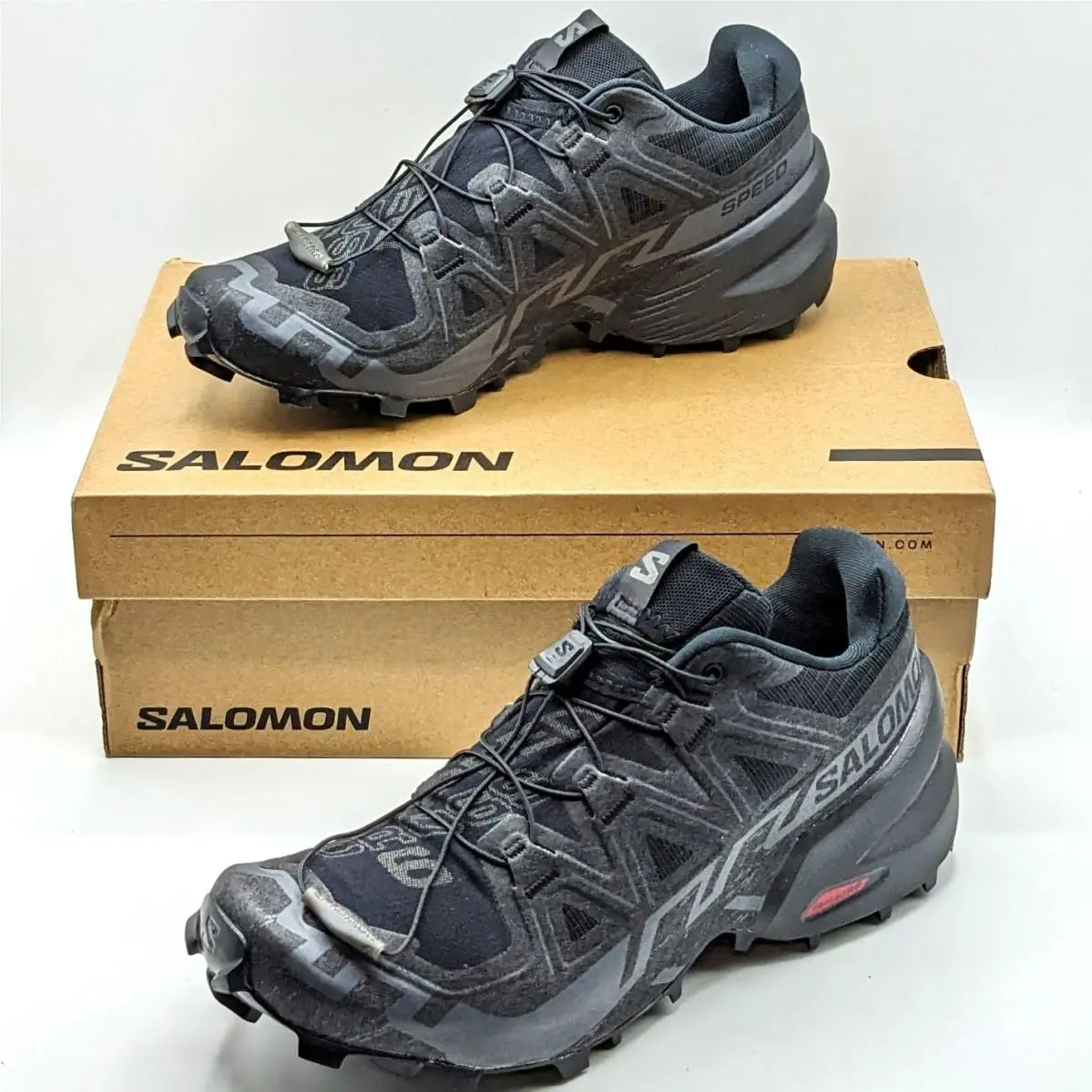 Salomon shoes - Salomon Speedcross 6 - Speedcross - 417428 - Black 3