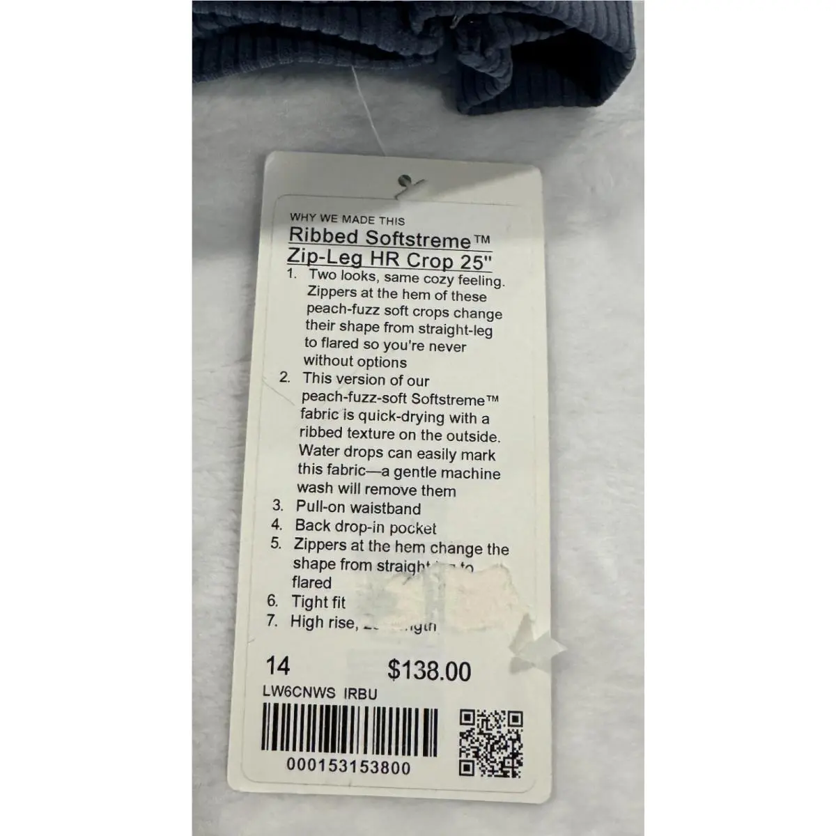 Lululemon clothing - Blue 1