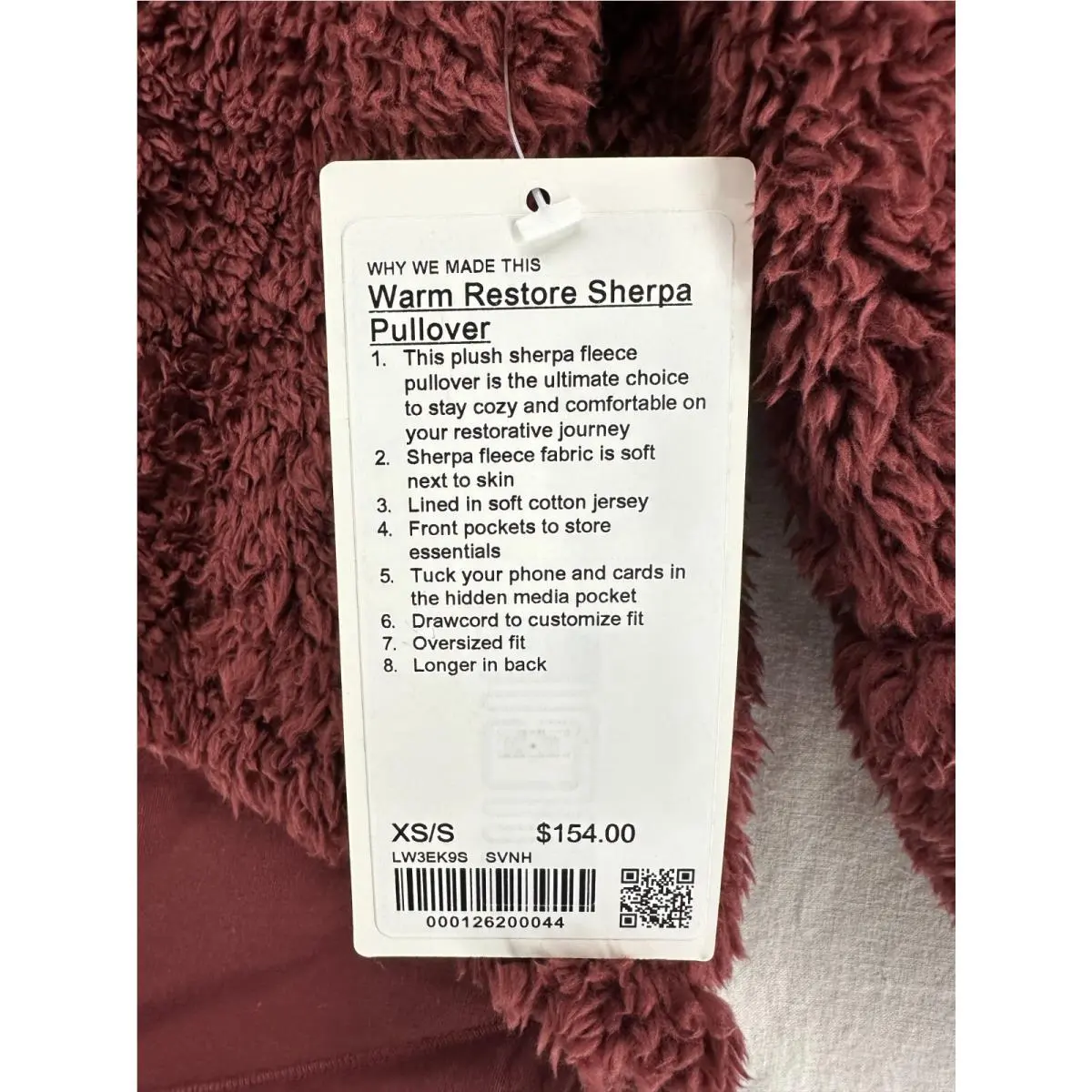 Lululemon clothing - Red 1
