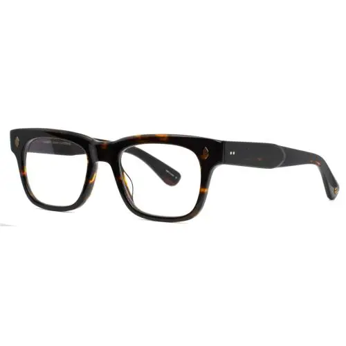 Garrett Leight Troubadour Coft Coffee Tortoise Mens Eyeglasses 49-21-140 B:38 C