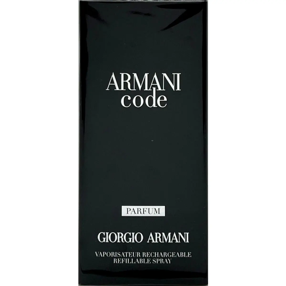 Giorgio Armani Code Parfum Refillable Spray For Men 2.5 Oz / 75 ml