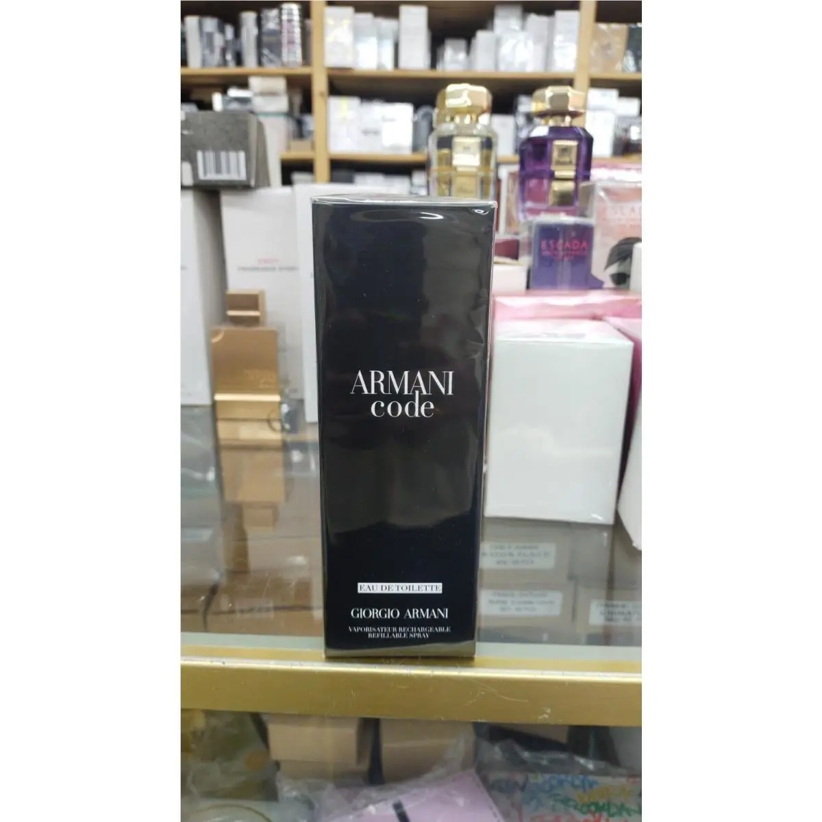 Armani Code 6.7 Oz Edt Refillable Men’s Cologne Perfume Box