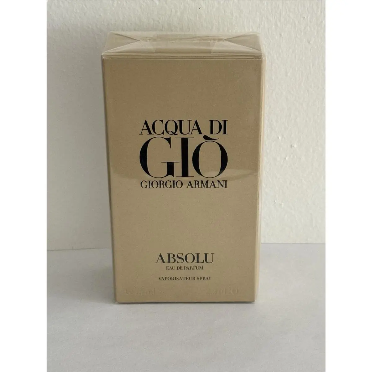 Giorgio Armani Acqua Di Gio Absolu 2.5 Oz / 75 ML Eau De Parfum Spray