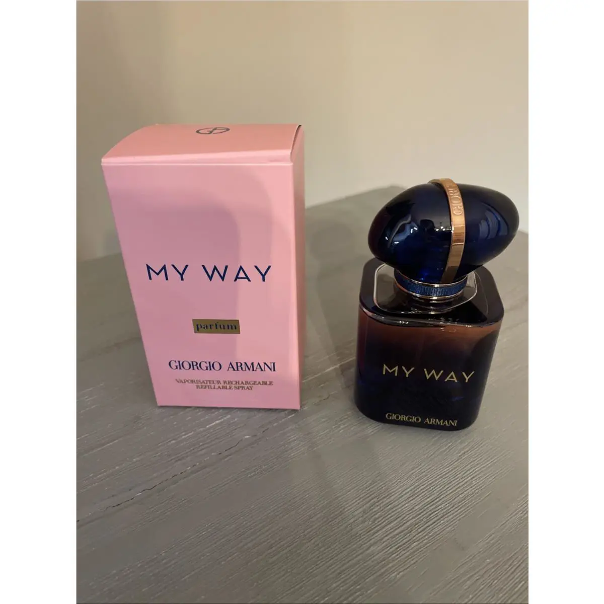 Giorgio Armani MY Way Parfum 1 oz 30 ml Refillable Eau De Parfum Spray