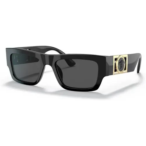Versace VE4416U GB1/81 Sunglasses Black Polarized Dark Gray 53mm