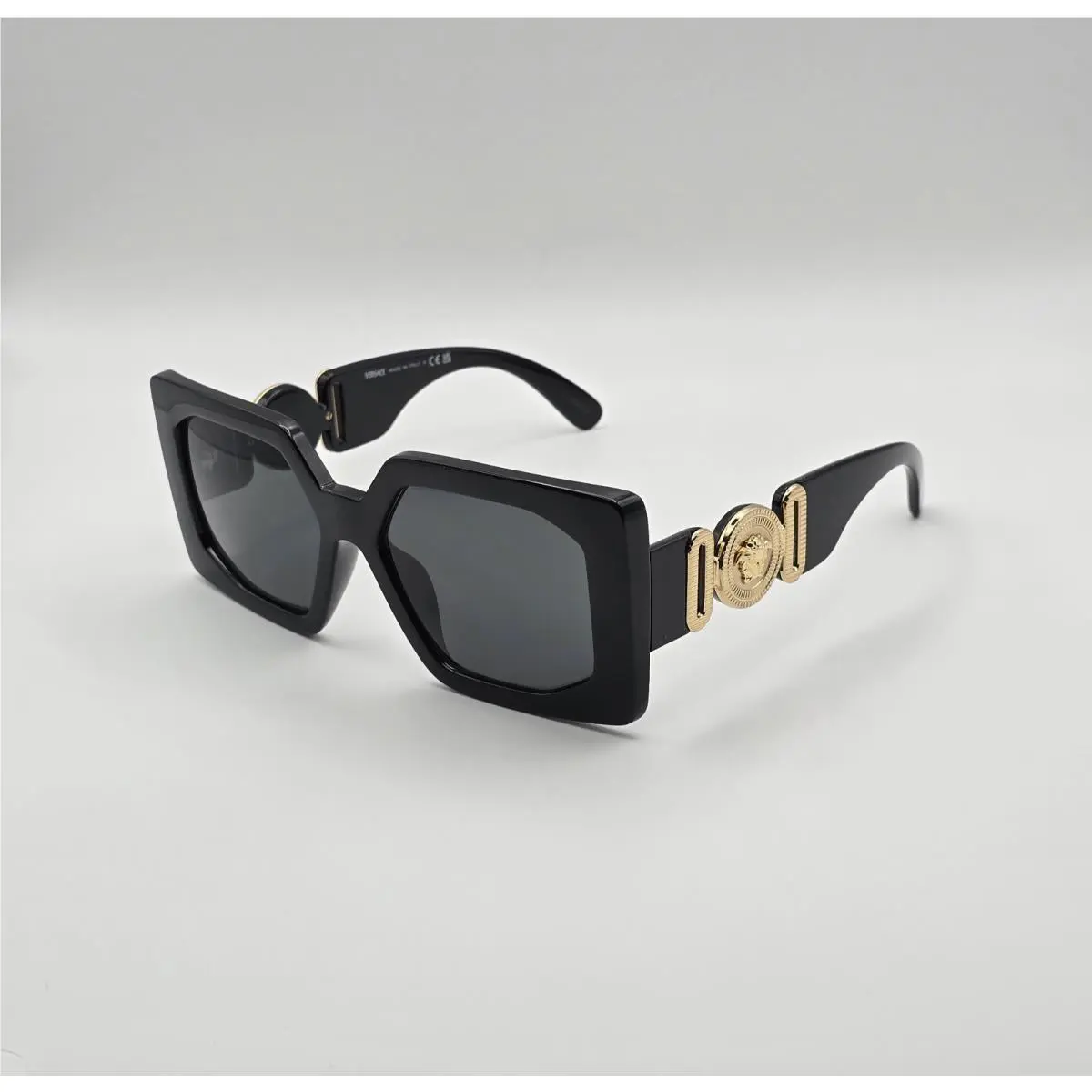 Versace VE4478U GB1 87 Black Grey Women`s 55 mm Sunglasses