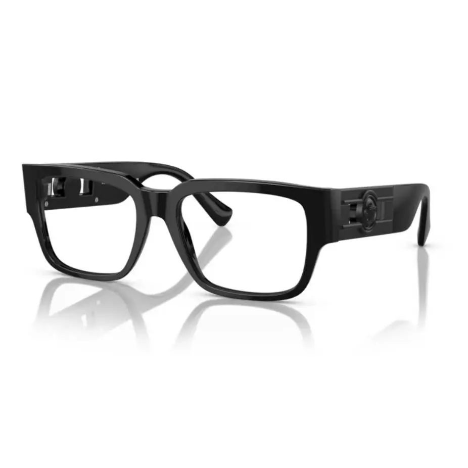 Versace 0VE3350 5360 Black 53mm Square Women`s Eyeglasses
