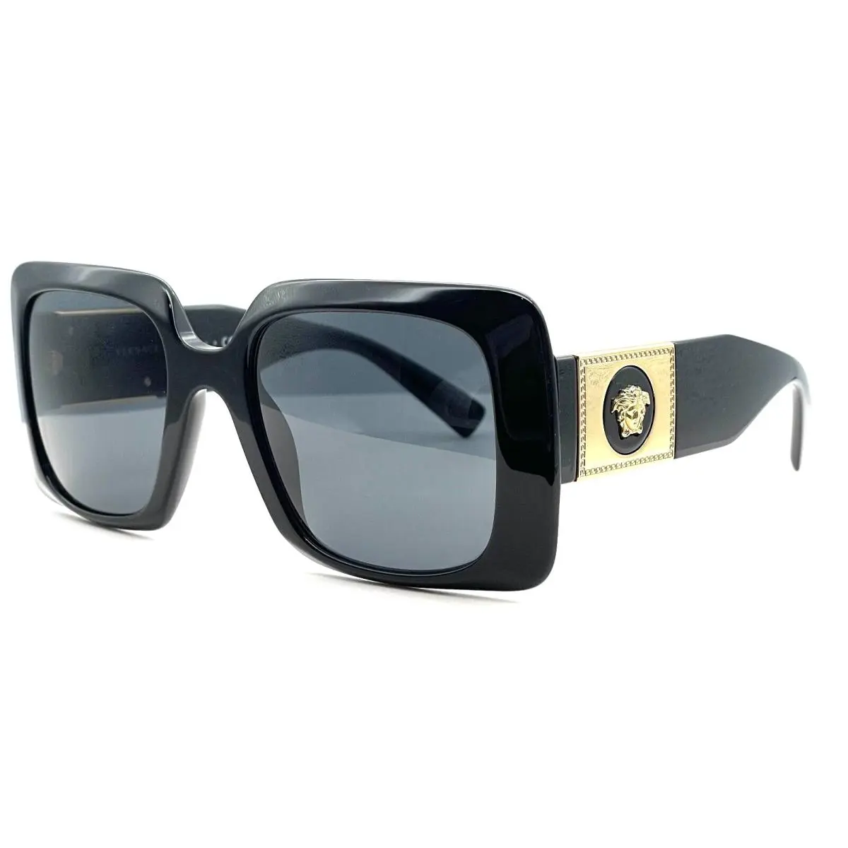 VE4405 GB1 87 Black Dark Grey 54 mm Women`s Sunglasses by Versace