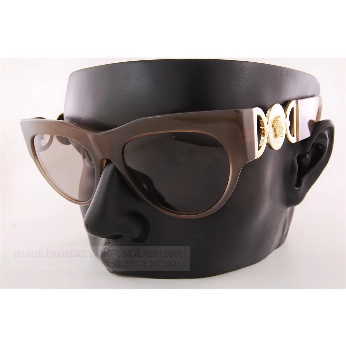 Versace Sunglasses VE 4440U 5407/3 Opal Brown/light Brown For Women