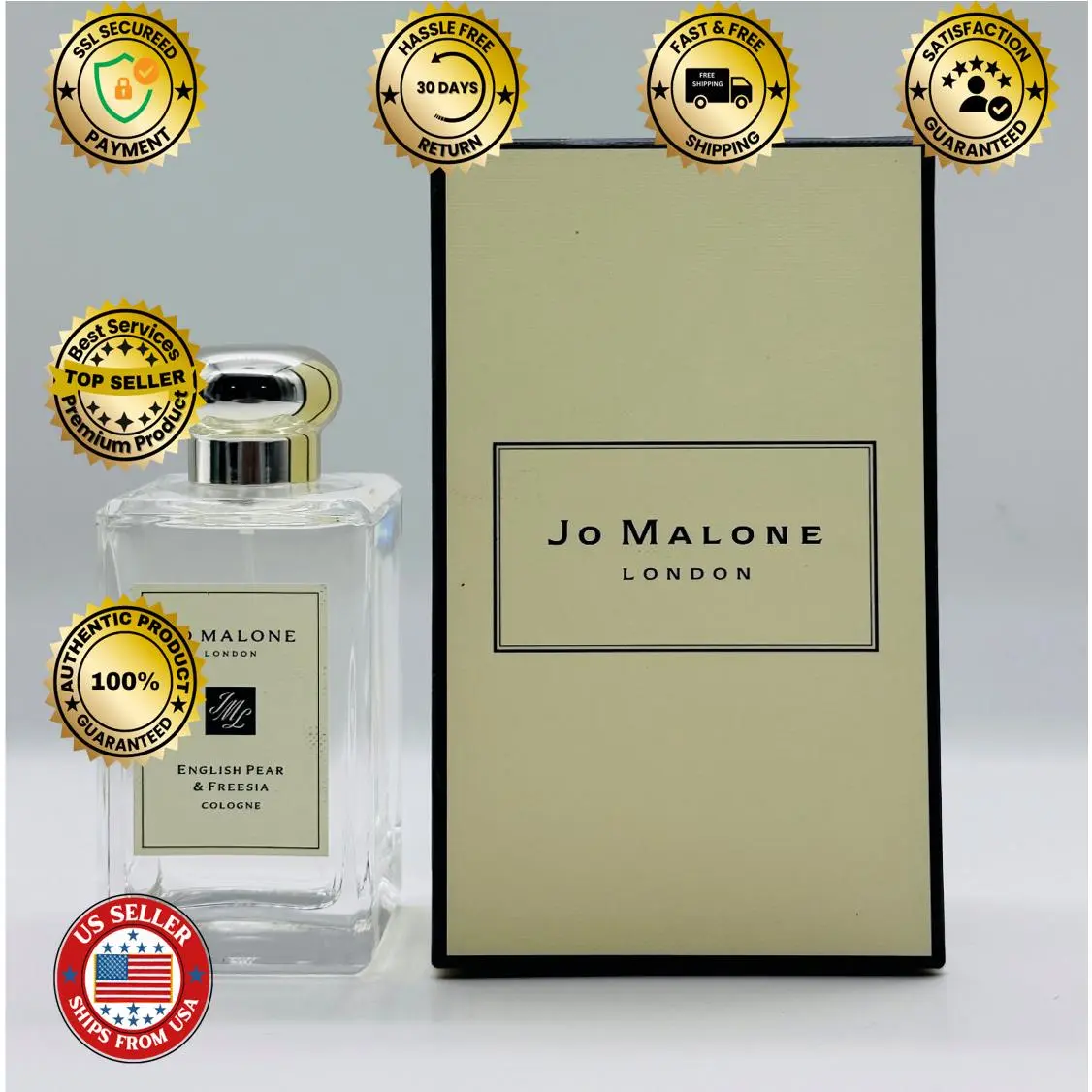 Jo Malone Wild Bluebell Eau de Cologne Spray 3.4 oz/100ml Unisex Women Fragrance