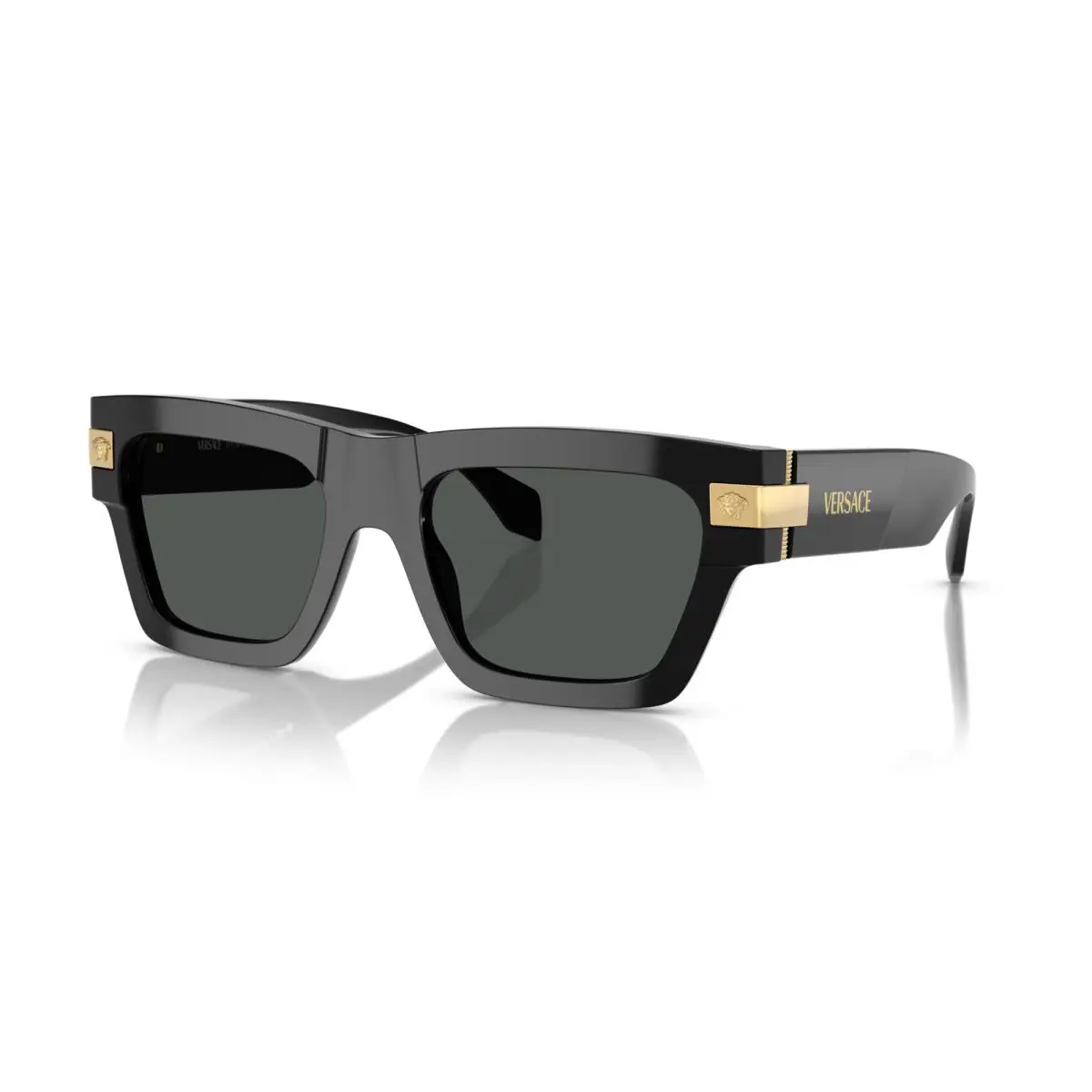 Sunglasses VE4464 GB1/87 52mm Black / Dark Grey Lens by Versace