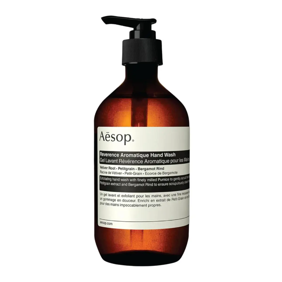 Aesop Reverence Aromatique Hand Wash Gentle Exfoliating Hand Wash Wi
