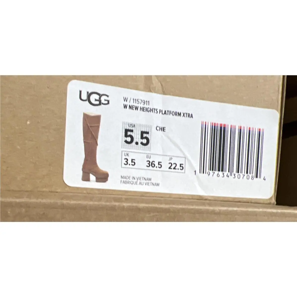 UGG shoes - UGG HEIGHTS - HEIGHTS - Chestnut 4