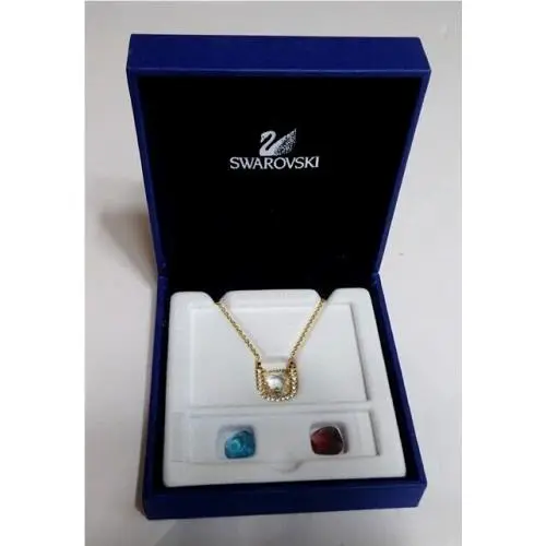 Swarovski Crystal Millenia Pendant Necklace with Interchangeable Colors