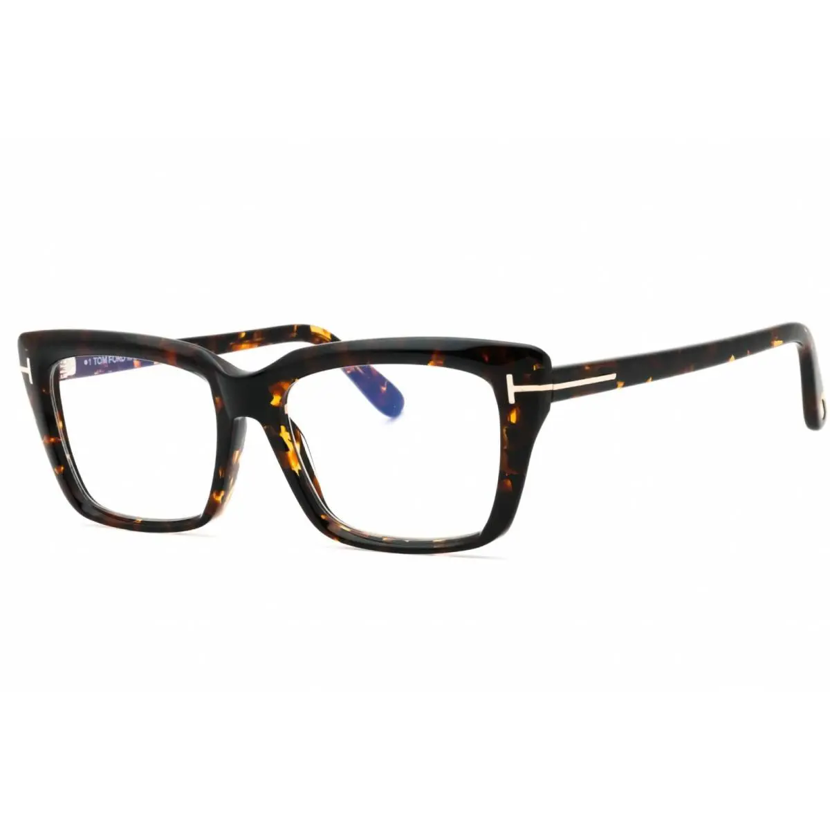 Tom Ford FT5894-B 052 Eyeglasses Dark Havana Clear Frame 56mm