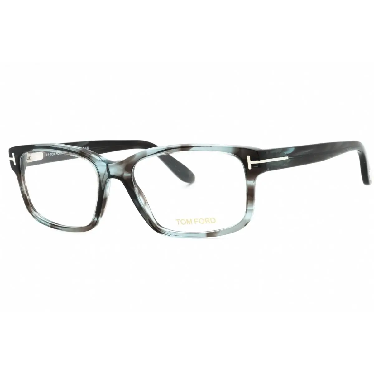 Tom Ford FT5313 086 Eyeglasses Havana Turquoise Frame 55mm