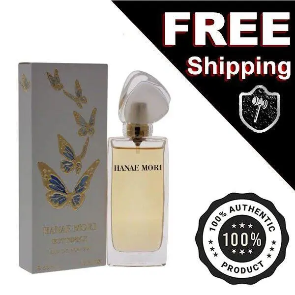 Butterfly Perfume For Women 1.7 oz 50ml Eau de Parfum Spray Pairs by Hanae Mori