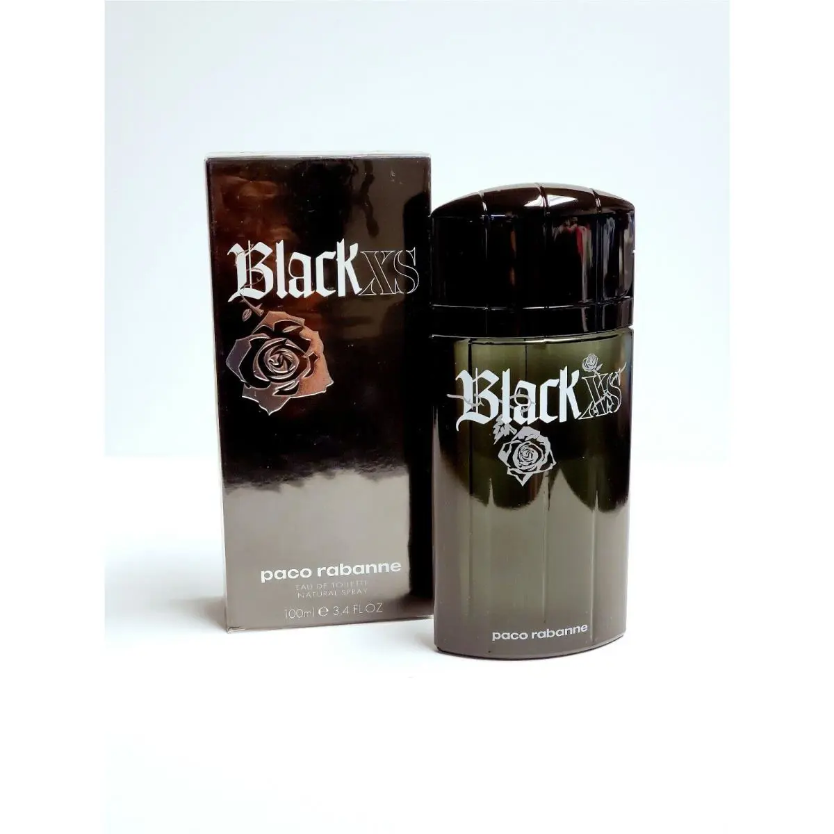 Black XS BY Paco Rabanne 3.4OZ Edt Spray Old Version For Men