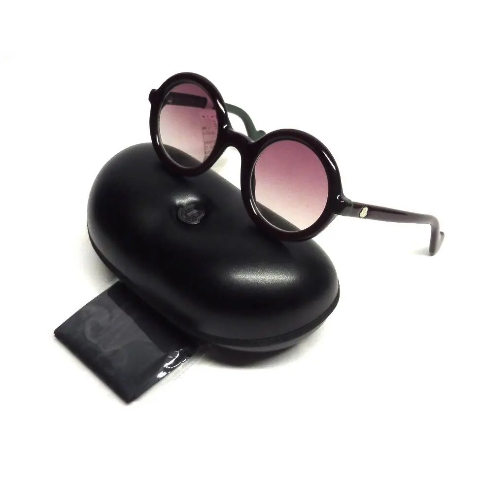 Moncler Mrs Moncler ML0005 71T Round Bordeaux/pink Sunglasses