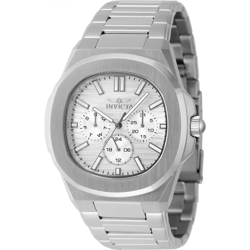 Invicta Speedway Quartz Silver Dial Men`s Watch 48324