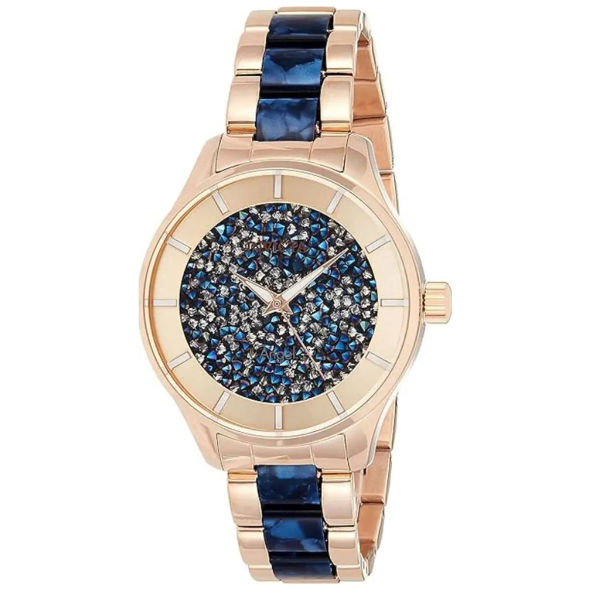 Invicta Women`s `angel` Quartz Stainless Steel Casual Watch Color:two Tone Mod