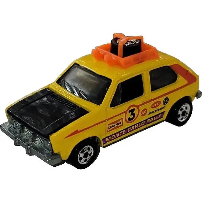 1978 Hot Wheels Vintage Yellow Hare Splitter - No. 2504 Made in Malaysia - Mint