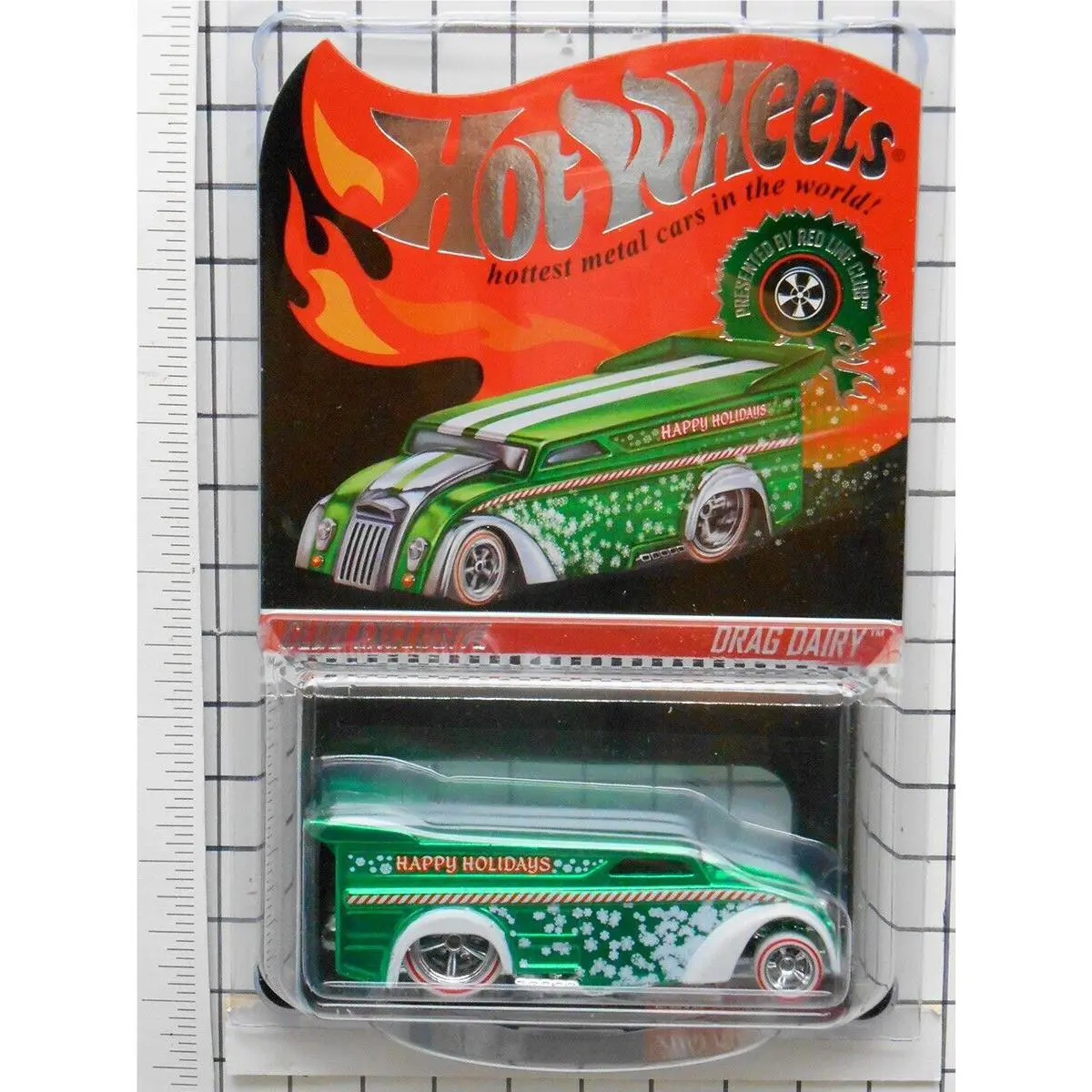 Hot Wheels 2013 Rlc Holiday Car Club Exclusive Drag Dairy