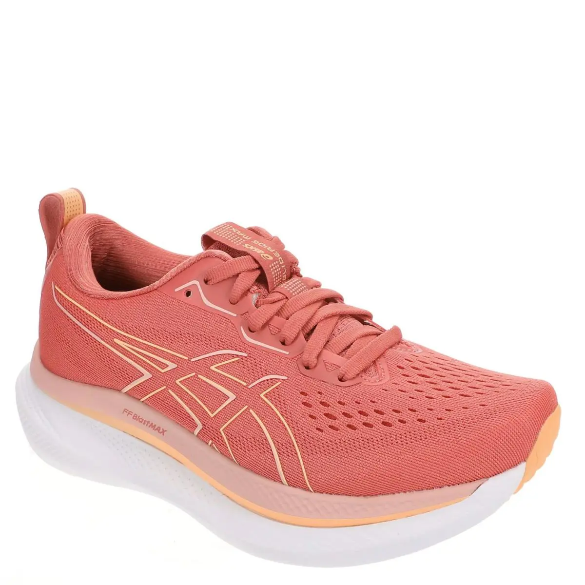 Asics shoes - Dark Pink Clay/Orange Glow 5